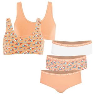 Athena Lingerieset voor meisjes, Roze Pastel Blanc, 6 Years
