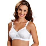 PLAYTEX - Cœur Croisé - BH zonder Beugels - Wit - Polyamide