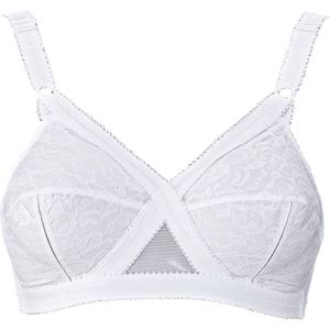 PLAYTEX - Cœur Croisé - BH zonder Beugels - Wit - Polyamide