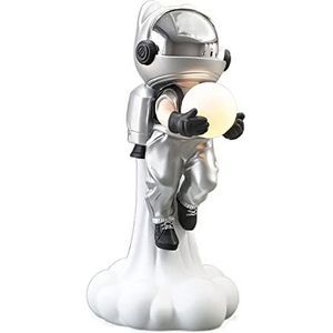 Decoratieve sculptuur Astronaut Grote vloerornamenten Woonkamer TV-kast Bank naast woonaccessoires Sculptuurstandbeeld (Kleur: C)