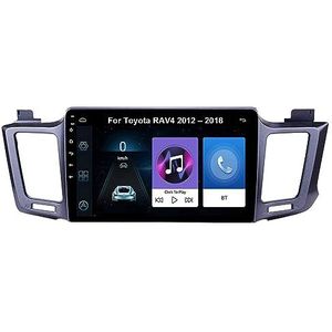 Android 11 Car Stereo Receiver compatibel voor Toyota RAV4 2012-2018 9 Inch scherm ingebouwd in Carplay Auto stuurwielbediening Bluetooth FM AM met achteruitrijcamera Voice control (Size : M700S 4G
