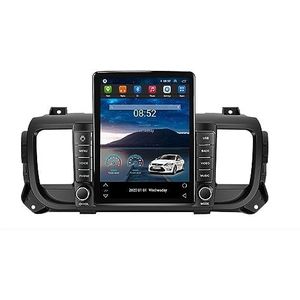 Android 11 In-Dash Navigatie voor Citroen Jumpy 2016-2021 9.7″ Touch Screen met Bluetooth 5.0 GPS Carplay Android Auto Ondersteuning FM AM Radio SWC (Size : TS400 8-Core 4G+64G)