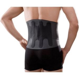 Thuasne - LombaSkin - Rugbrace - Zwart - Elastisch - 21 cm
