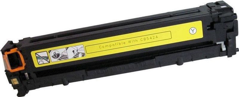 Quantore - CB542A - Tonercartridge - Geel - Printcapaciteit tot 1400 pagina's