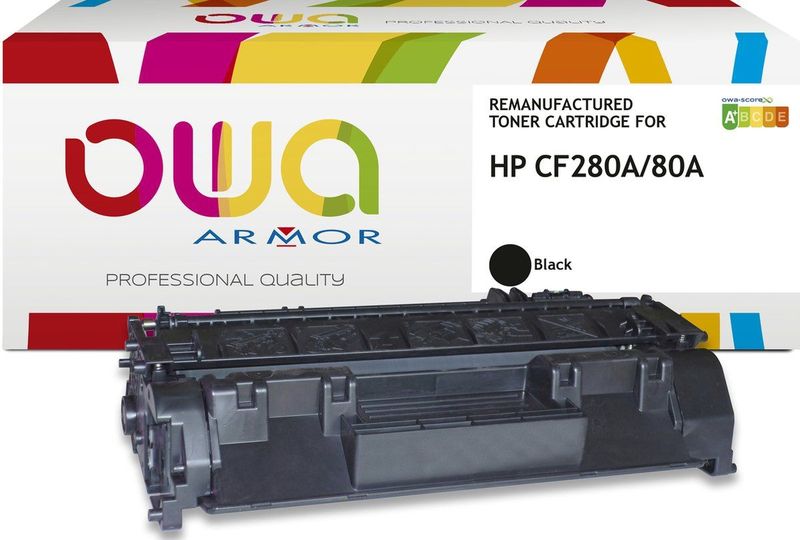 Armor - OWA - Toner - Zwart - Compatibel - Gereviseerd