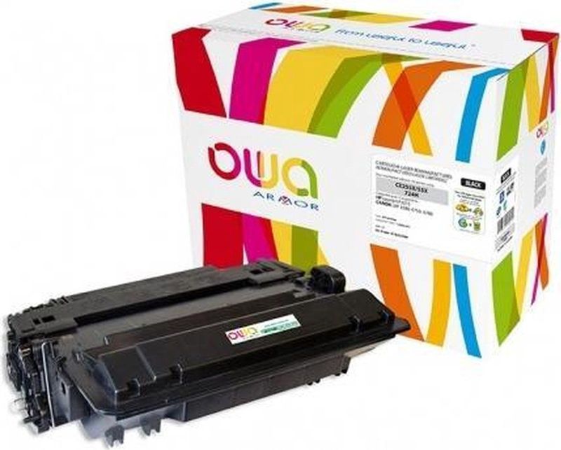 Armor - OWA - Toner - Zwart - Gereviseerd, Hoge Opbrengst tot 6000 Pagina's
