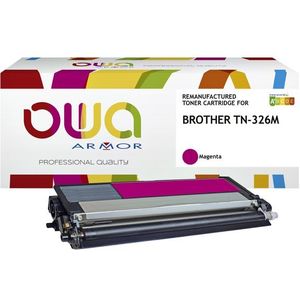 Toner OWA alternatief tbv Brother TN-326M rood