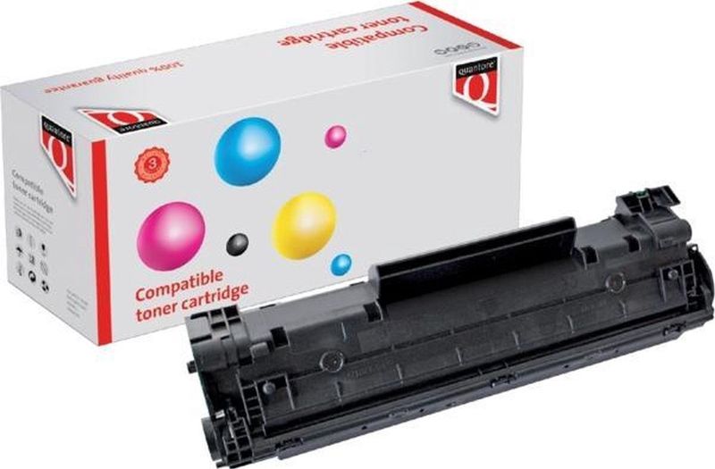 Quantore - CF283A - Tonercartridge - Zwart - Printcapaciteit tot 1500 pagina's