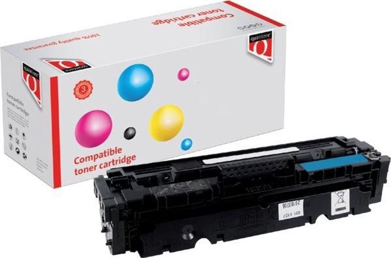 Quantore - CF411A - Tonercartridge - Blauw - Printcapaciteit tot 2300 pagina's