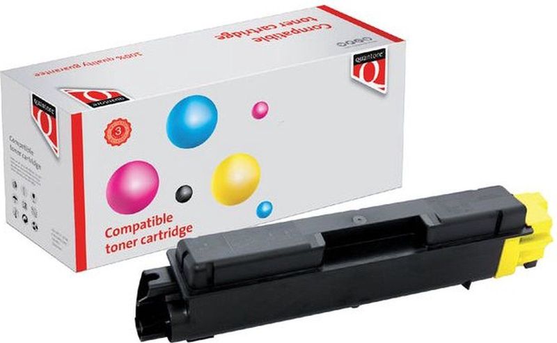Quantore - TK-5140Y - Toner - Geel - Alternatief - 5000 Paginas