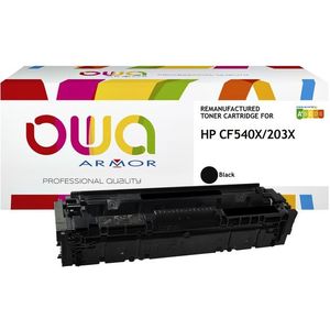 Tonercartridge OWA alternatief tbv HP CF540X zwart