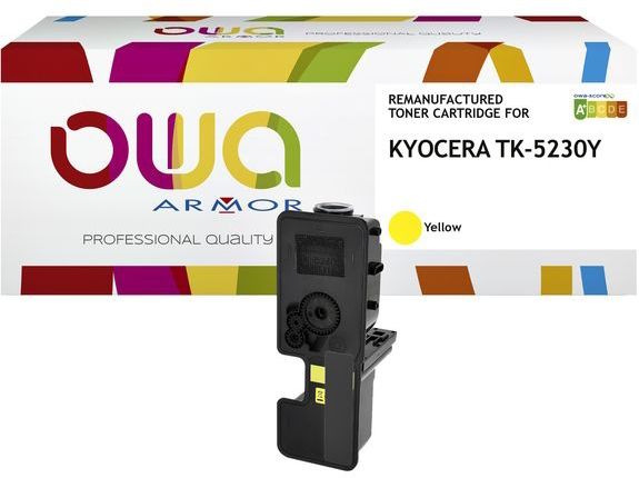 Armor - TK-5230Y - Toner - Geel - Gereviseerd
