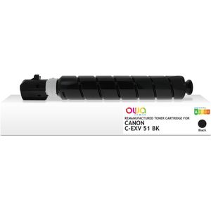 OWA C-EXV 51 K Compatibel Canon Inktcartridge K40141OW Zwart
