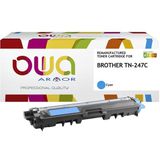 Toner OWA alternatief tbv Brother TN-247C blauw