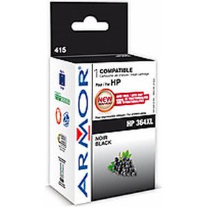 Armor OWA, Inkt, K12571OW - Compatibel - inkt op pigmentbasis - Zwart - HP - Enkelvoudig pak - (BK)