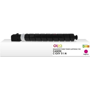 OWA Copier toner CANON C-EXV 51 M - refurbished original CANON cartridge - Magenta