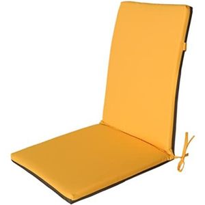 Atout Ciel Zitkussen voor outdoor fauteuil, tweekleurig, van waterafstotende stof, 90 x 40 cm, 4 varianten