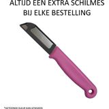 Déglon - MaxiFil - Gekarteld Vlees- en Tomatenmes - 17 cm - Zwart - Roestvrij Staal