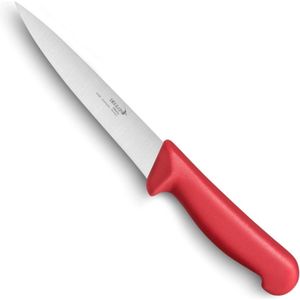 Déglon Profil® Rood Uitbeenmes 17 cm - Voor Precieze en Hygiënische Vleesbewerking