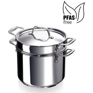 Pensofal Biostone Sartén, Aluminio, Baquelita, Acero Inoxidable, Negro