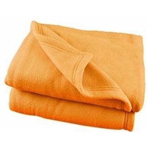 Poyet Motte Polex - Fleecedeken - Honing - 220 x 180 cm - Polyester