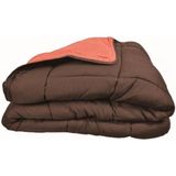 Zelesta - Easybed - Dekbed - Chocolde & Koraal - Wasbaar op 60 graden