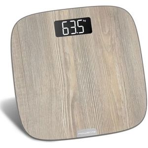 Rowenta - Origin Light - Personenweegschaal - Hout - Capaciteit tot 160 kg - Automatische aan/uit functie