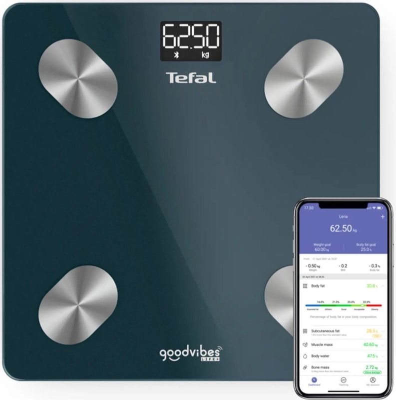 Tefal Goodvibes Life + BM9620 Personenweegschaal