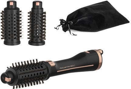 Rowenta - Ultimate Experience Virtuose - Haarborstel - Zwart - Ionische Technologie