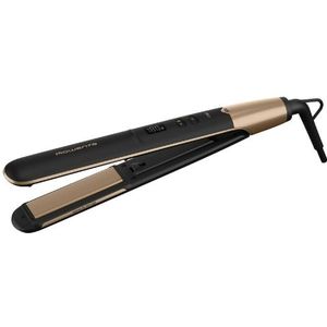 Rowenta SF4630 Haarstyler - Zwart/Goud - Keramische Platen - 8 Temperatuurinstellingen