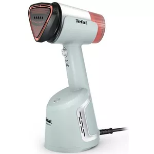 HOMCOM Dampfgarer Vertikal Dampfbügler Für Kleidung 1,8 L 1800 W Dampffluss 30 G Min Teleskopischer Stander Weiss~1rna39fc1t001