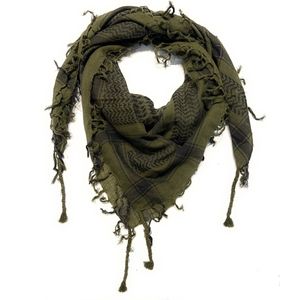 valentijn cadeautje voor hem Shemagh Keffieh sjaal 100% katoen voor dames en heren, militair, militair, Arafat PLO sjaal Keffiyeh Kafiya - Woestijn Shemagh Arabische