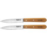 Opinel Set of 2 paring knives N. 102 carbon
