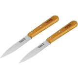 Opinel Set of 2 paring knives N. 102 carbon