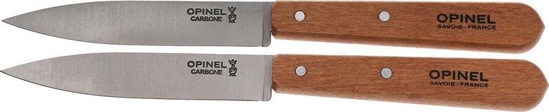 Opinel Set of 2 paring knives N. 102 carbon