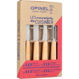Opinel - Les Essentiels - 4-delige Messenset - RVS - Beukenhout