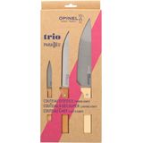 Opinel - Parallèle - Messenset 3delig - RVS/Hout