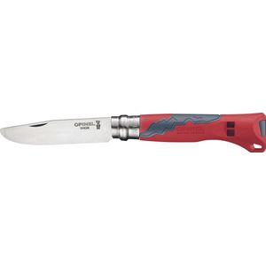 Opinel No.07 Outdoor Junior Zakmes - RVS - Rood