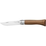 Opinel zakmes No. 6 Luxury Range, RVS, walnoothout