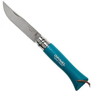 Opinel zakmes Trekking No. 06RV zakmes, Turquoise