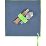 Opinel - Picnic Plus - Reisbestek - 4-delig - RVS/Beukenhout