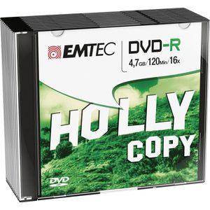 Emtec - DVD-R - 4,7GB - 16x - Slimcase