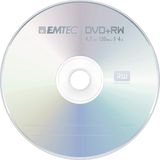 Emtec - 4x 4,7 GB DVD+RW - Herschrijfbare DVD - Taartdoos 10-Pack