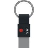 Emtec - ECMMD32GT103 - USB-stick - Zwart/Zilver - 32 GB - USB 3.0 - Nano Ring T100