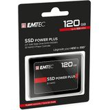 Emtec ECSSD120GX150 interne SSD-harde schijf, 2,5 inch, SATA - collectie X150 Power Plus, 3D NAND - 120 GB