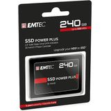 EMTEC Interne SSD X150 240 GB, Zwart