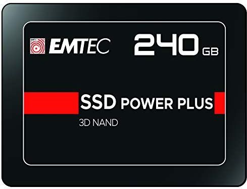 Emtec - X150 Power Plus - SSD - 240 GB - SATA III, Schokbestendig, TRIM-ondersteuning