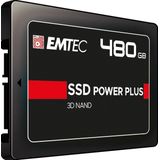 Emtec - X150 Power Plus - Interne SSD - 480 GB - 2,5 Inch - SATA - 3D NAND