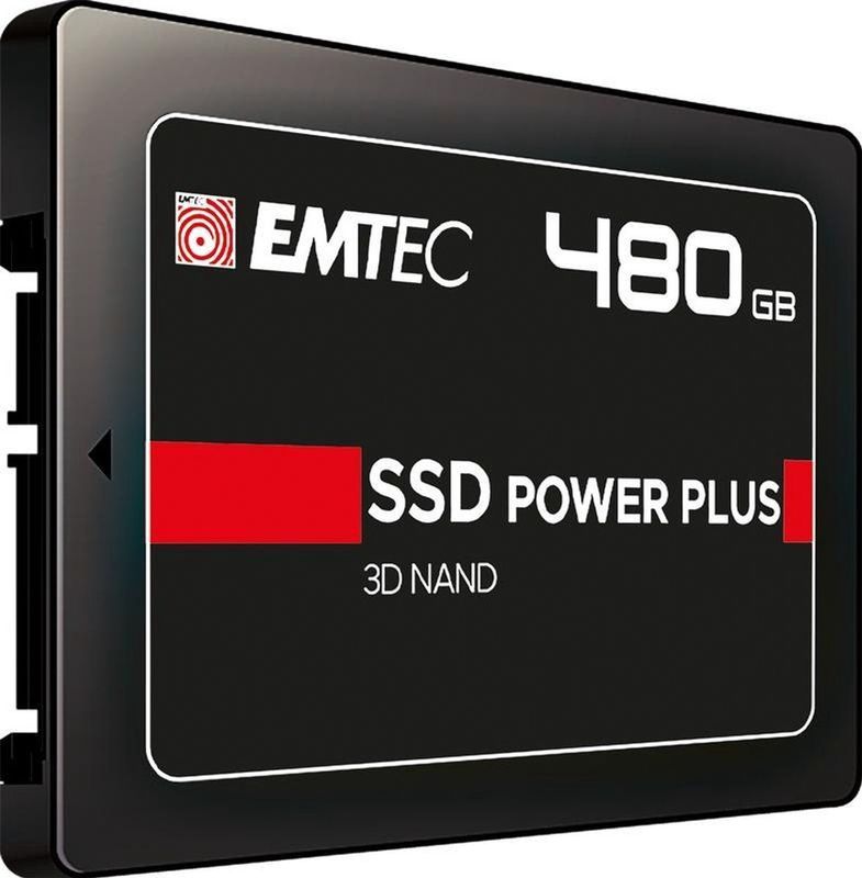 Emtec - X150 Power Plus - Interne SSD - 480 GB - 2,5 Inch - SATA - 3D NAND