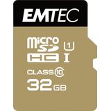 EMTEC Micro SD kaart Gold - 32GB